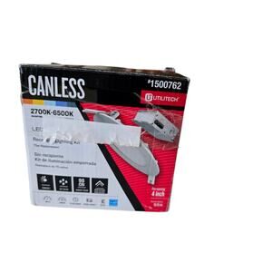 Canless Recessed Lighting Kit Open Box #1500762